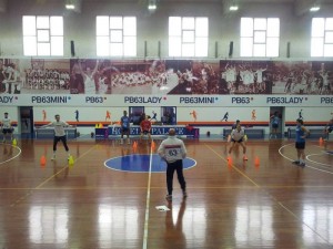 allenamento delle Lady