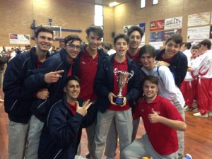 l'under 17 con la Coppa