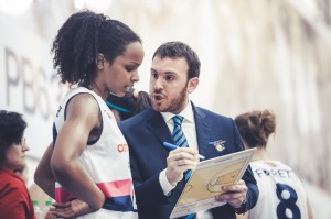 coach Fabio Farina con Treffers