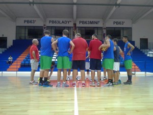 allenamento Techmania Battipaglia - maschi