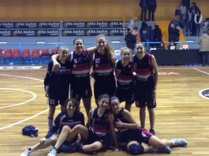 l'under 15 vittoriosa a Napoli