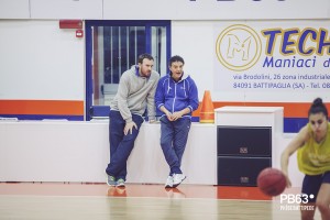 coach Riga con il suo assistente Farina