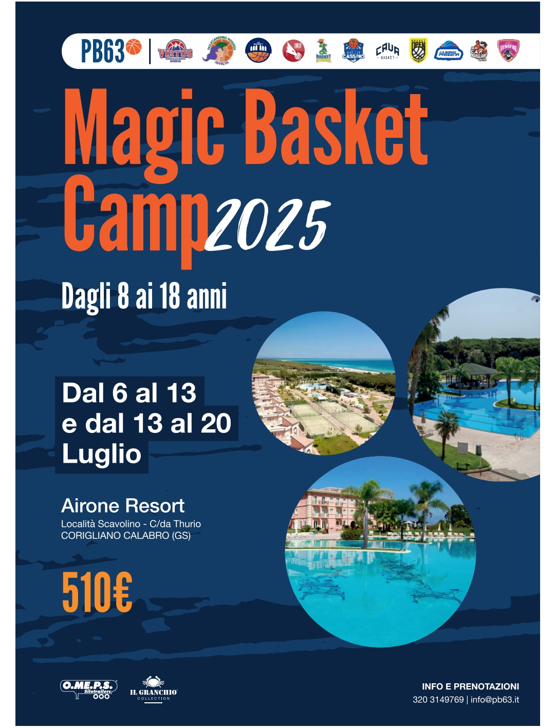 Magic Basket Camp 2025. Il modulo per iscriversi. | Polisportiva ...